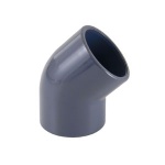 250mm 45 Elbow - Solvent Joint - PVCu Pressure Pipe