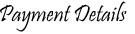 PAYMENT DETAILS