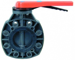 110mm Butterfly Valve - PVCu Pressure Pipe