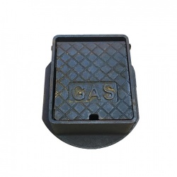 Gas Surface Box - Cast Iron - 150mm x 150mm x 76mm deep