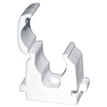 28mm Hinged Pipe Clip (Bag 50)