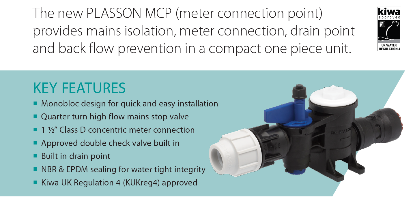 Plasson Meter Connection Points & Manifolds Gas And Water Pipelines
