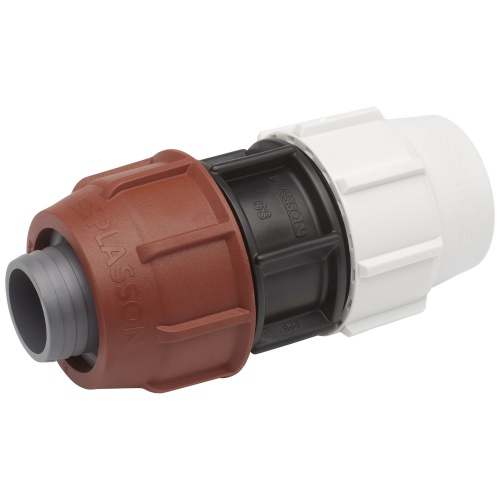 25mm Plasson Barrier x MDPE Coupling www.gasandwaterpipelines.co.uk