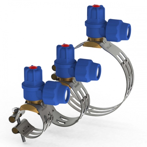 90125mm Multifit Tapping Tee to 25mm MDPE www.gasandwaterpipelines.co.uk