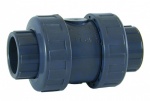20mm Double Union Check Valve - Solvent Socket - PVCu Pressure Pipe