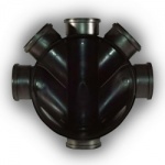 460mm Diameter Chamber Base (4 x 110mm side inlets)