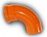 110mm 87.5° Single Socket Bend