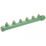 2'' Male BSP Supply Manifold 130mm Centres - End Supply